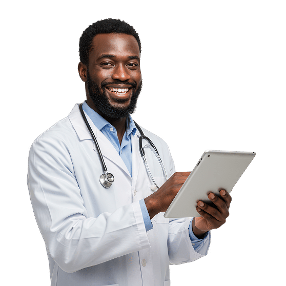 medico utilizando birdid pro